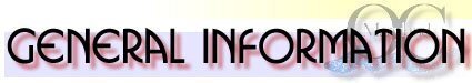 GENERAL INFORMATION